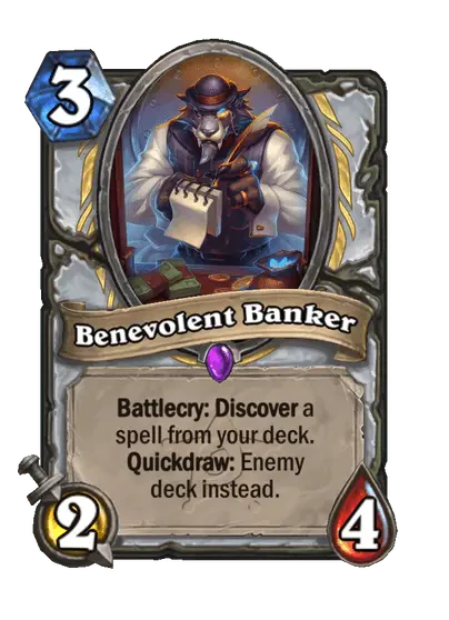 Benevolent Banker