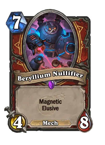 Beryllium Nullifier