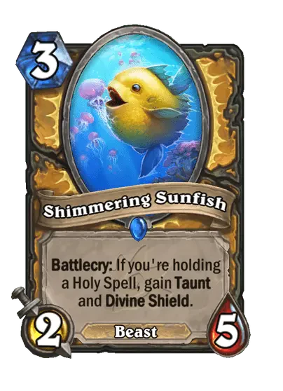 Shimmering Sunfish