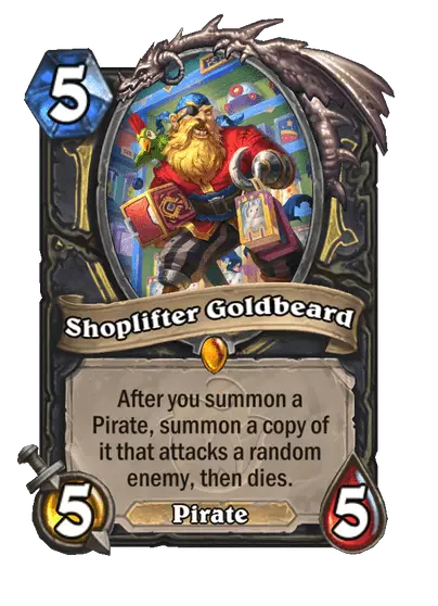 Shoplifter Goldbeard