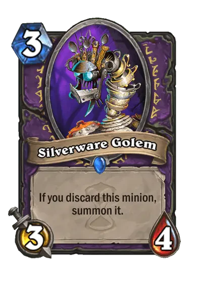 Silverware Golem