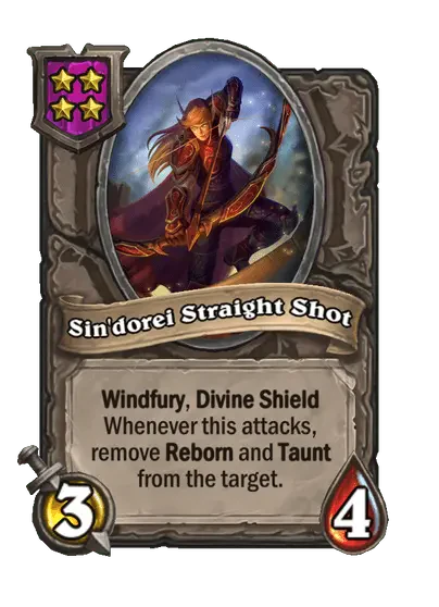 Sin'dorei Straight Shot