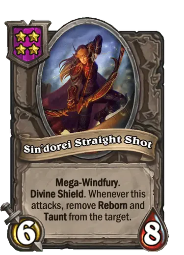 Sin'dorei Straight Shot