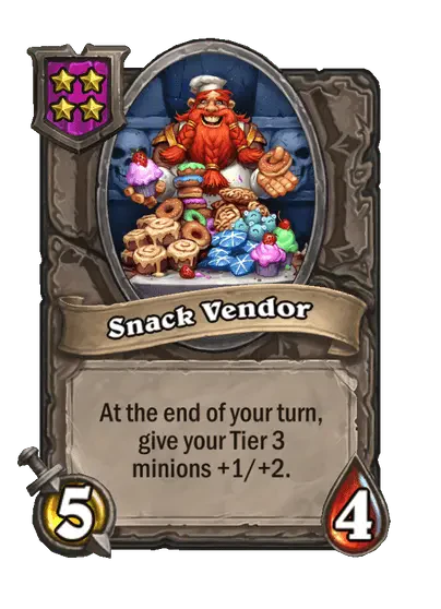 Snack Vendor