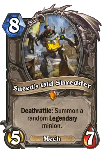 Sneed's Old Shredder