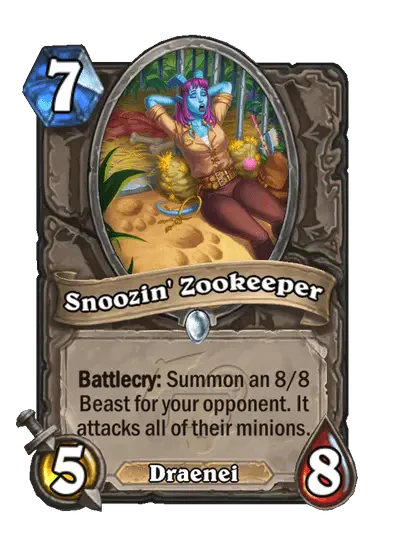 Snoozin' Zookeeper