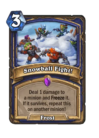 Snowball Fight!