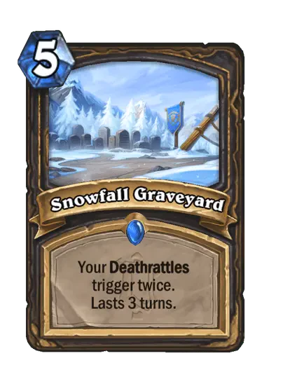 Snowfall Graveyard