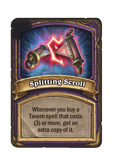 Splitting Scroll