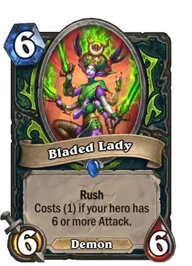 Bladed Lady