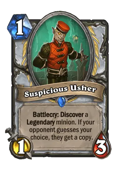 Suspicious Usher