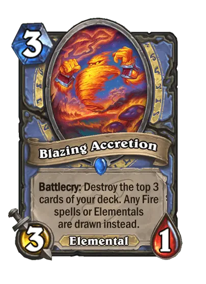 Blazing Accretion