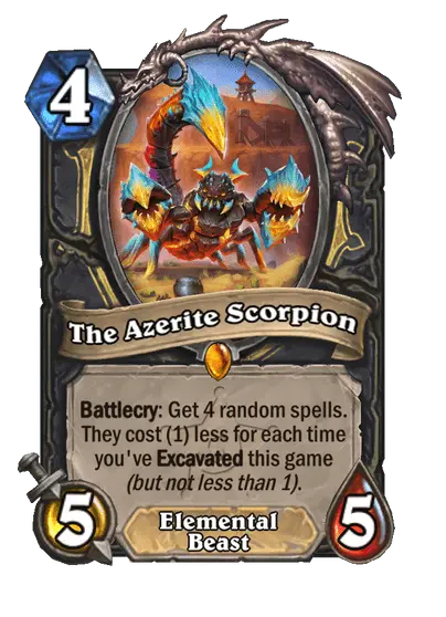 The Azerite Scorpion