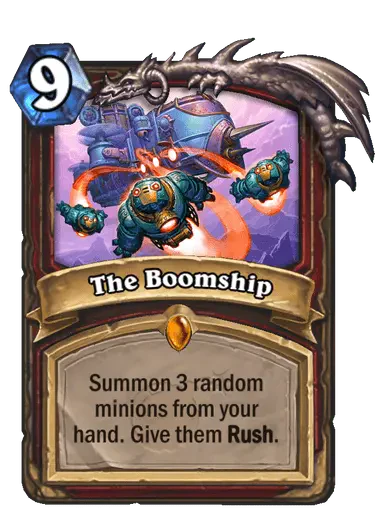 The Boomship