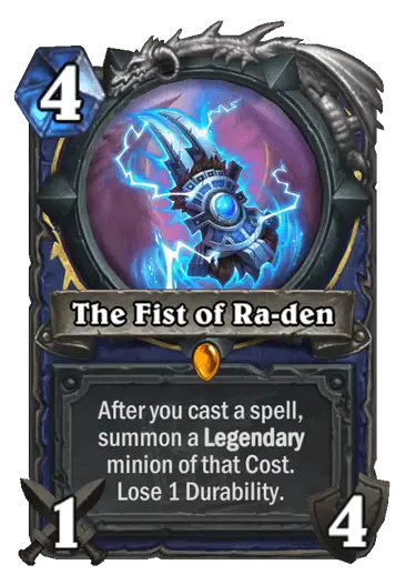 The Fist of Ra-den