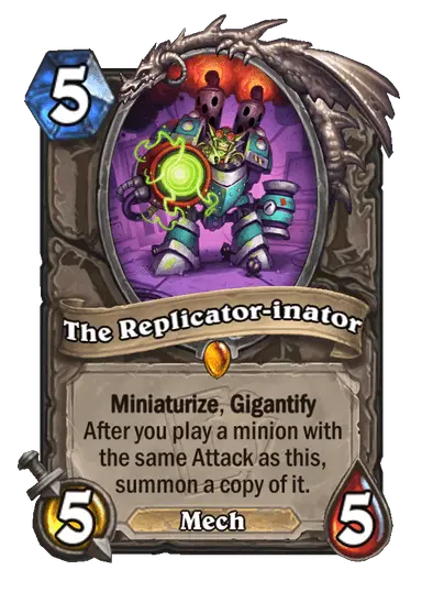 The Replicator-inator