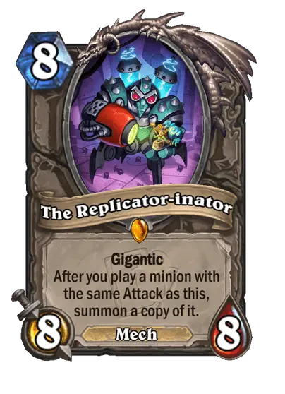 The Replicator-inator