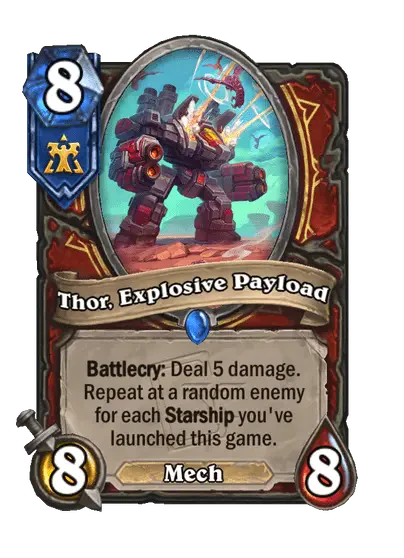 Thor, Explosive Payload