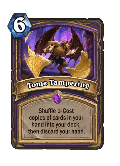 Tome Tampering