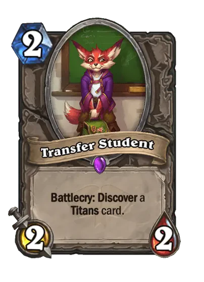 Transfer Student