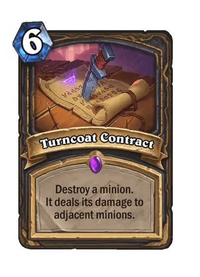 Turncoat Contract