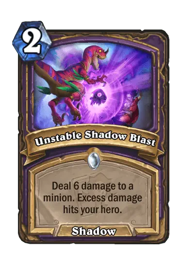 Unstable Shadow Blast