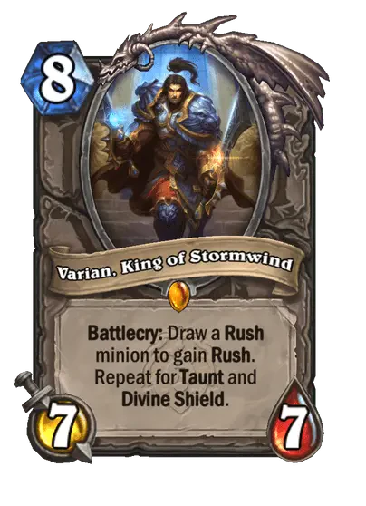 Varian, King of Stormwind