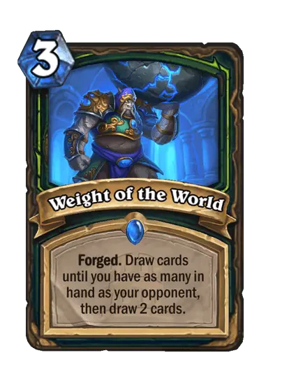 Weight of the World