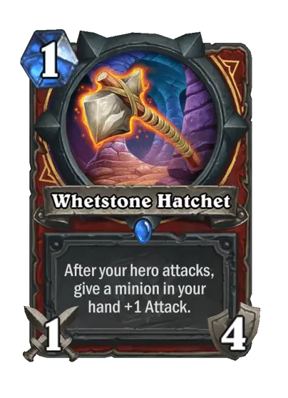 Whetstone Hatchet