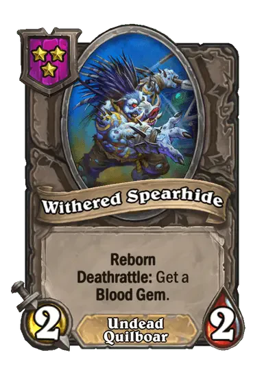 Withered Spearhide