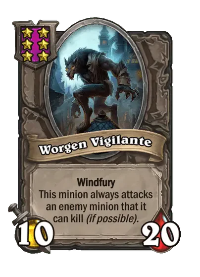 Worgen Vigilante